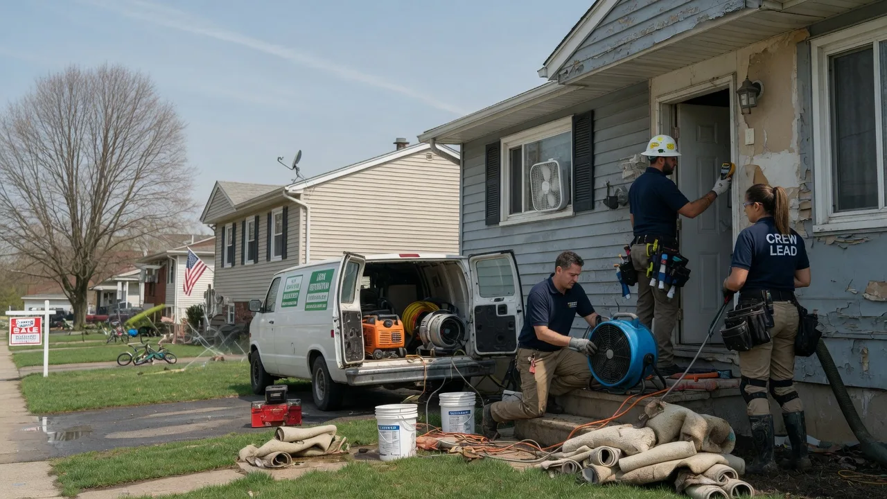 Flood Cleanup in Queenstown, MD near me